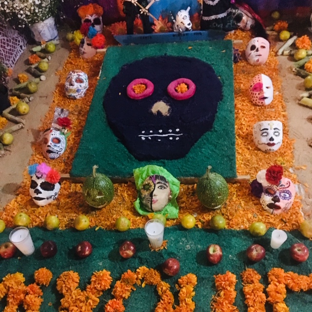 死者の日の祭壇＠在日メキシコ大使館El altar del Día de Muertos en la Embajada de México enJapón