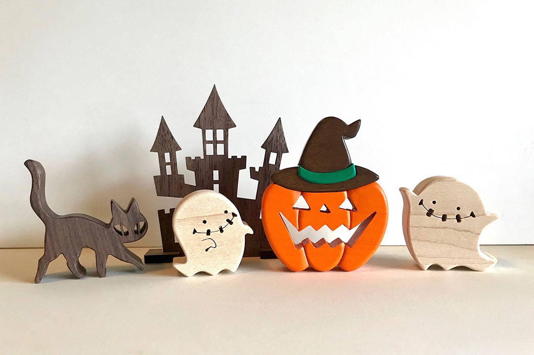 ミニ ハロウィーン壁掛け セット ハロウィン飾り手作りのインテリア実例RoomClip ルームクリップ