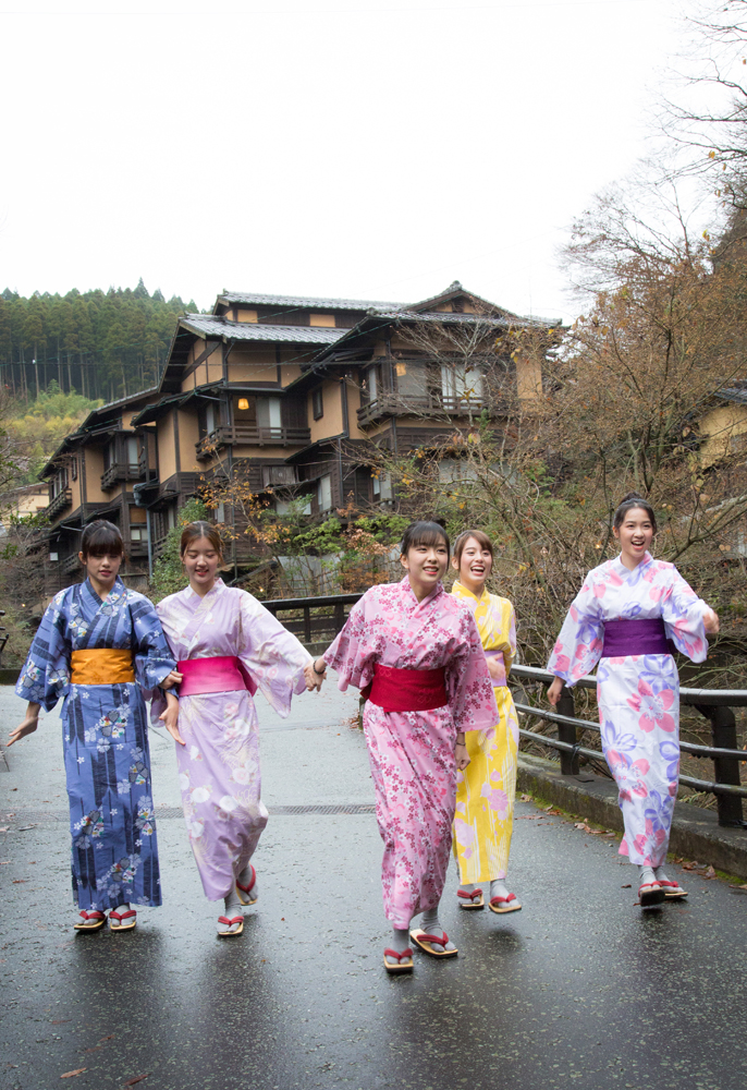 黒川温泉の浴衣レンタル - くじゅう山麓の宿 ポーランの笛よろず日記