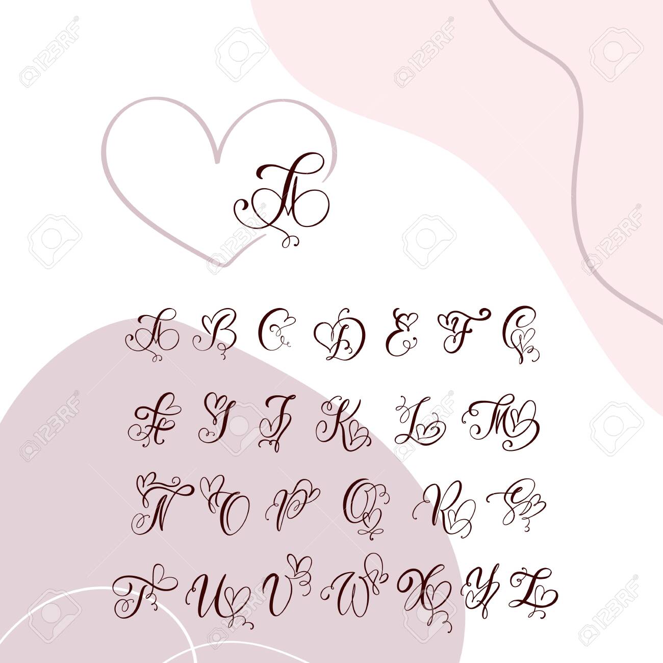 バレンタインデーロゴマーク 筆記体 ハッピーバレンタイン 2.14 グラフィック素材169661060- イメージマート