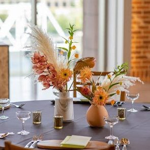 テーブル装花八雲迎賓館