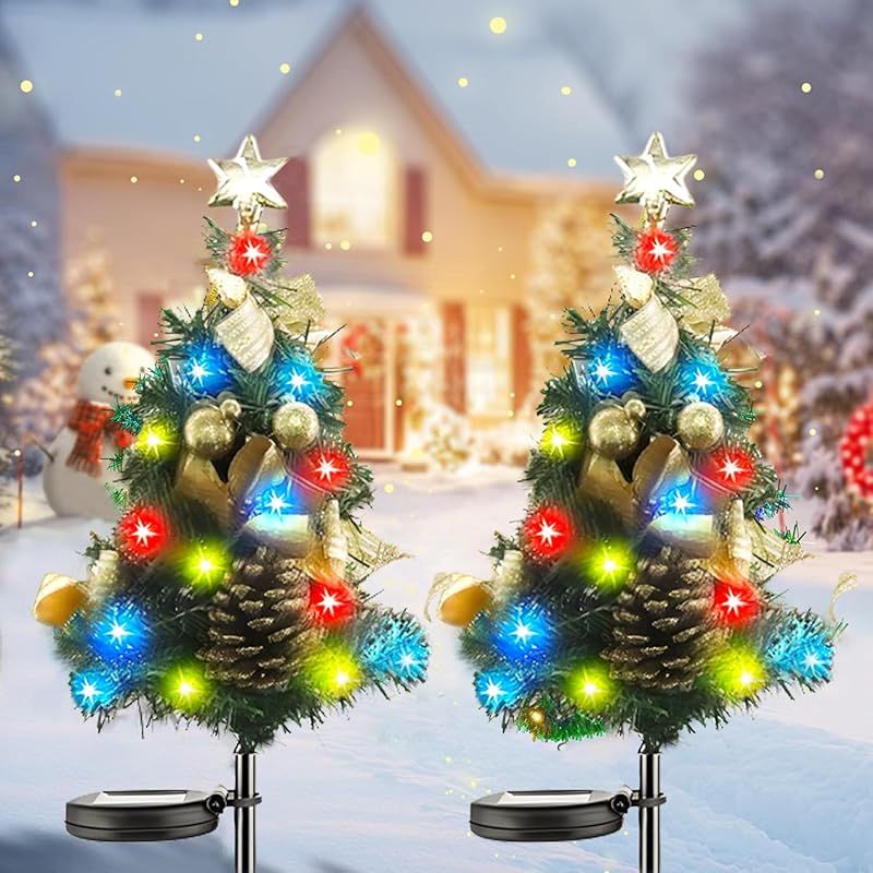 ガーデンライト 置物クリスマス サンタ 雪だるま 屋外 クリスマス装飾 庭飾り