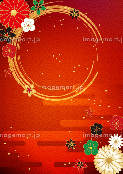 シンプルなクラウドレッドゴールド日本の正月の背景イラスト, 新年, バックグラウンド, 赤背景壁紙画像素材無料ダウンロード - Pngtree
