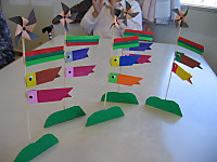 スター倶楽部デイサービスは早くも五月の壁紙作り♪鹿児島 デイサービス スター倶楽部