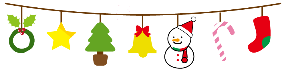 クリスマスガーランドのイラスト素材95630251- PIXTA