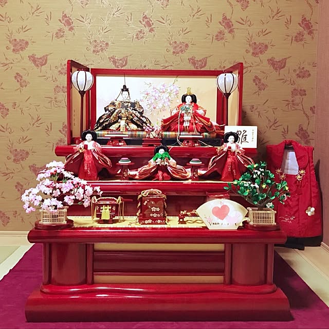 ひな壇飾りの写真素材 - PIXTA