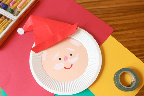 折り紙 クリスマスリース サンタクロースとトナカイ折り方 Origami Christmas Santa Claus reindeerwreath tutorial niceno1