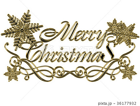 メリークリスマスのかわいいロゴ文字のイラスト素材58865492- PIXTA