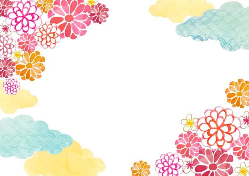 お正月 イラスト無料フリーイラスト素材集 Frame illust