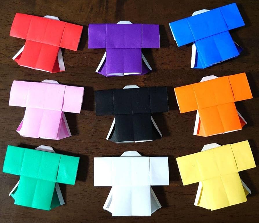 お祭りのはっぴの折り方 折り紙 明日の介護をもっと楽しく 介護のみらいラボ 公式