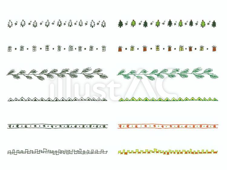 商用利用可 クリスマスのかわいいラインイラスト21選！オーナメントや雪の結晶もPyontakku DesignNote ピョンタックデザインノート