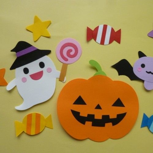 ハロウィン壁面飾り 10月 秋 吊るし飾り - メルカリ