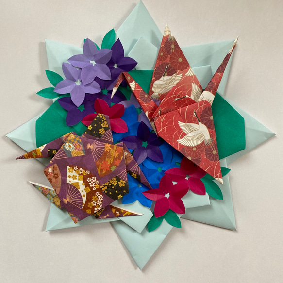 折り紙 蘭 亀 鶴 敬老の日 祝 セットの通販 by Ｋ♡ラクマ