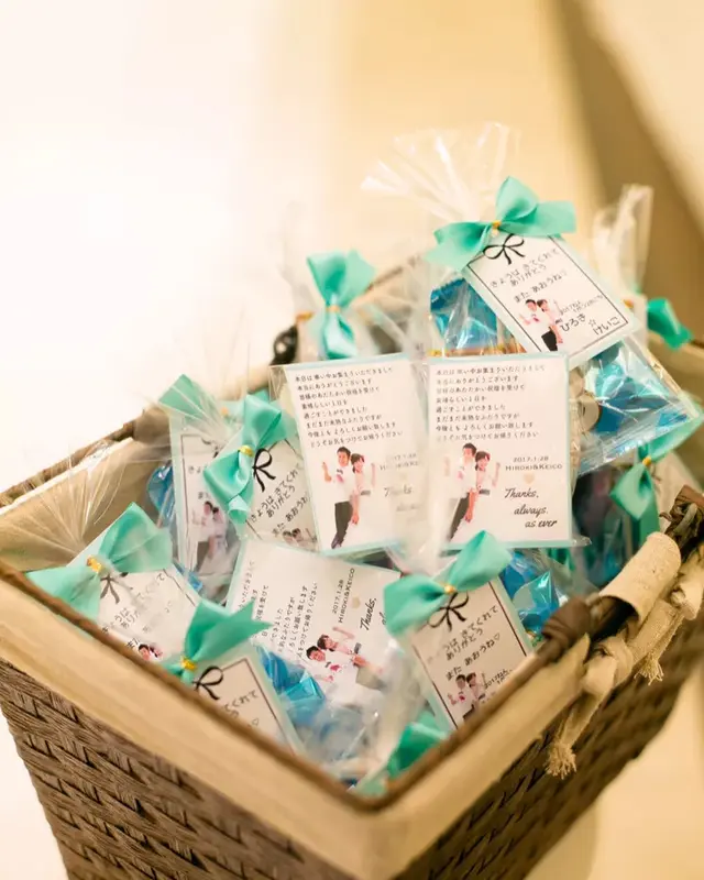 プチギフト ラッピングキット ロータスセット ニュアンセススクエア アス50名様分プチギフトならPIARY ピアリー