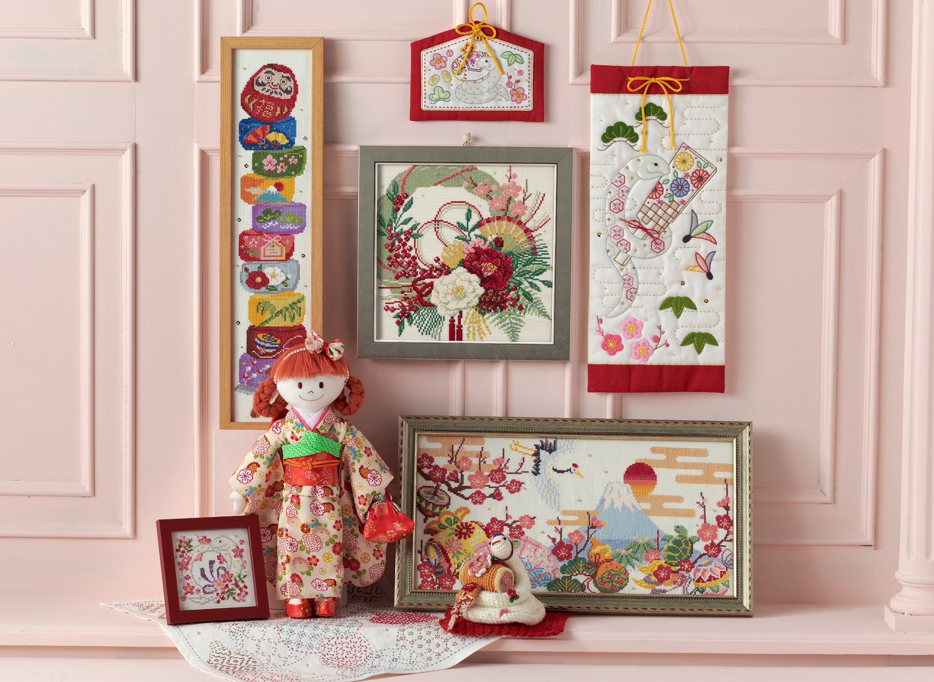 招き猫 開運招福＊先客万来ペア