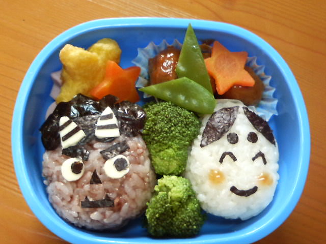 俵おにぎりのオニくん＆リラックマの節分弁当＊キャラ弁 : momo's obentou＊キャラ弁 Powered by ライブドアブログ