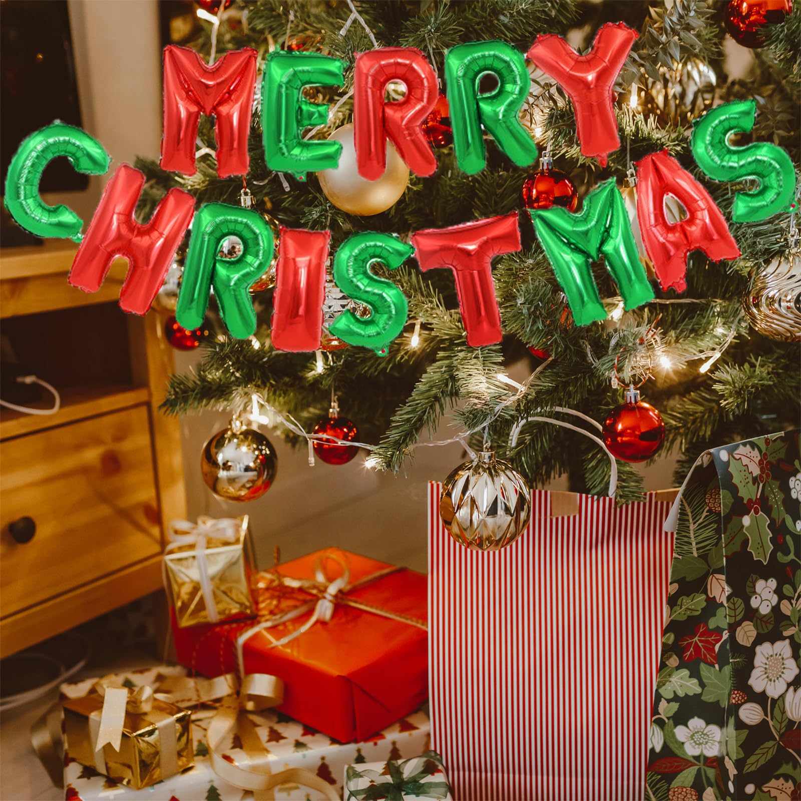 クリスマスの文字バルーンMERRY CHRISTMASの風船飾りのおすすめランキングわたしと、暮らし