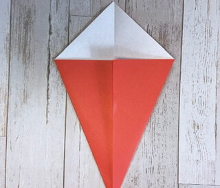 クリスマス 折り紙1枚で作れるサンタクロース-折り紙 ASOPPA！レシピ - あそっぱ