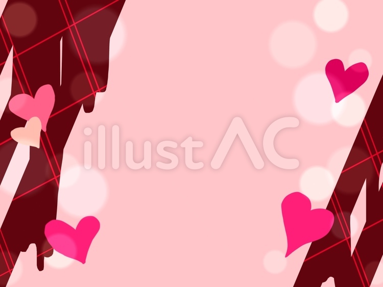 手描き ハート バレンタイン背景 イラスト素材5883616- フォトライブラリ