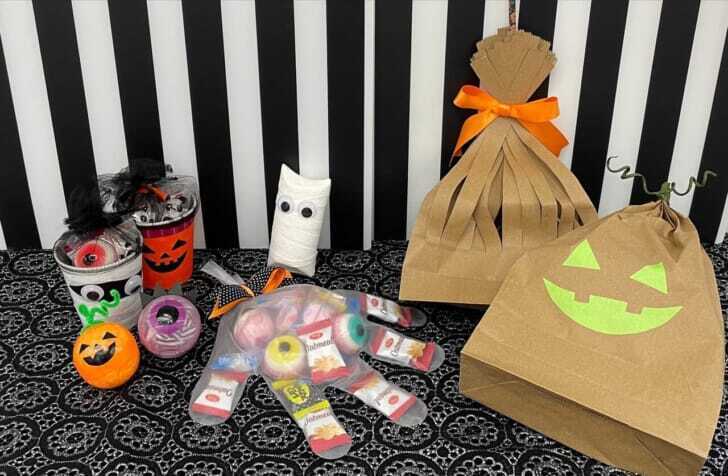 100均DIY ハロウィンラッピング