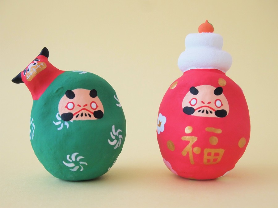 お正月製作 だるまの壁面を保育士が解説！ 2歳児～対象