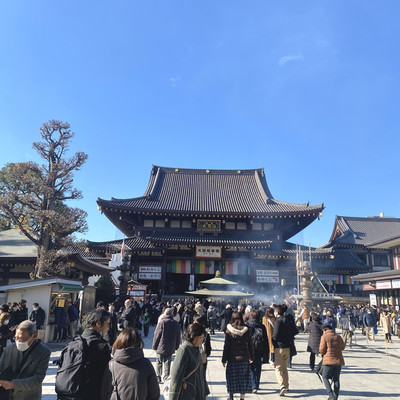 blog.maniera 2:川崎大師に初詣1. 表参道の屋台