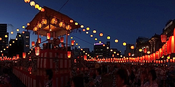 築地本願寺納涼盆踊り大会 - ぐるっとママ南東京