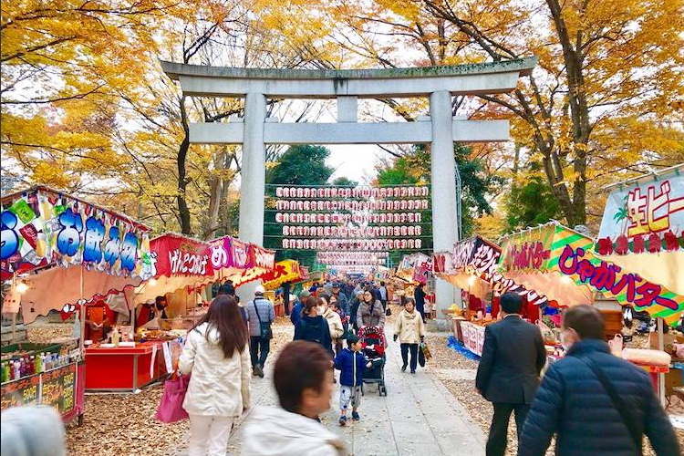 七五三詣大國魂神社