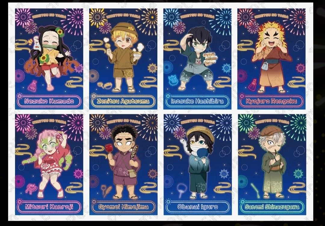 鬼滅の刃×花火大会ずぼら投資推し活旅日記