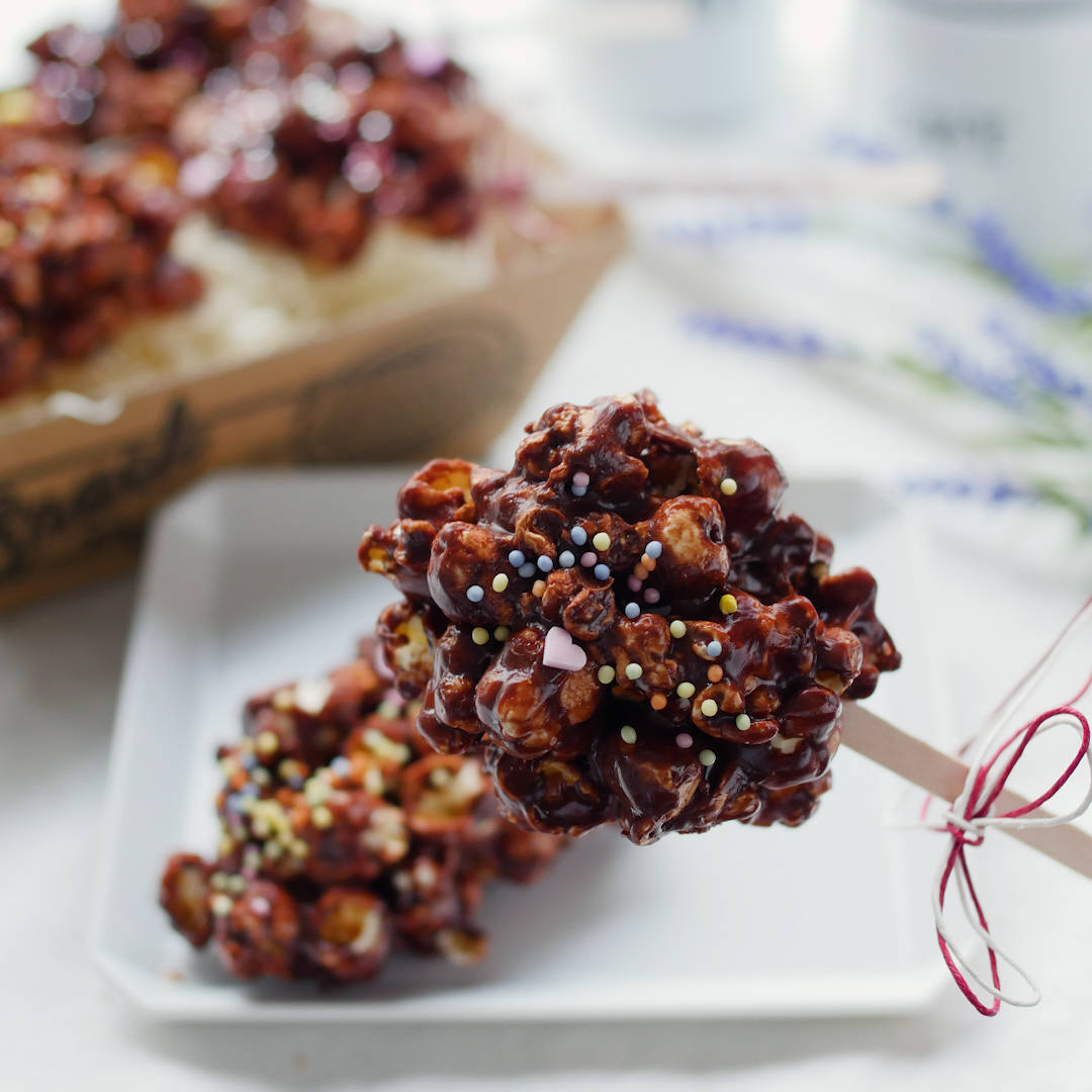 バレンタイン♡チョコポップコーン！ 白