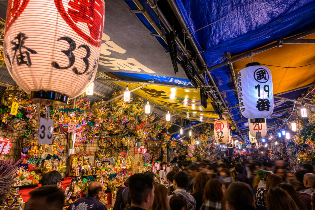 新宿花園神社 酉の市 にいきました。DIPS通信採用・求職者向け企業アカウント 株式会社DIPS ディップス