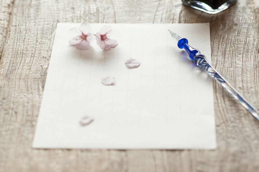 花嫁の手紙 便箋セット箔びより