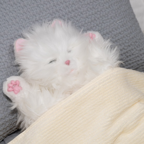 Amazon.co.jp:2025新版 ロボット猫 おもちゃ 多機能猫 歩き踊る猫 吠えたり、歩いたり、走ったりして本物の猫 インタラクティブ動物 可愛い猫型ロボット 動物の声真似 音声制御 触れて 癒やしい 使いやすい 男の子 女の子 誕生日 クリスマスプレゼント : おもちゃ