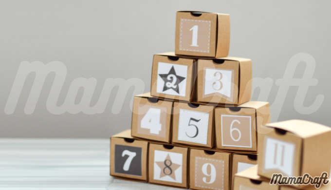 100円グッズでクリスマス・アドベントカレンダーまめくらぶ - 楽天ブログ