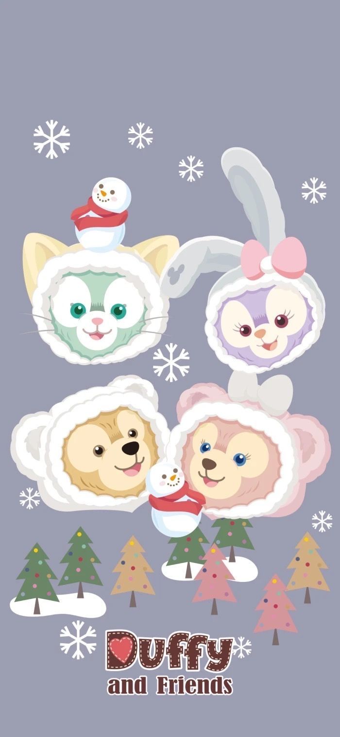 かわいいクリスマスキャラクターアイコン分離型イラストのイラスト素材・ベクター Image 196852199