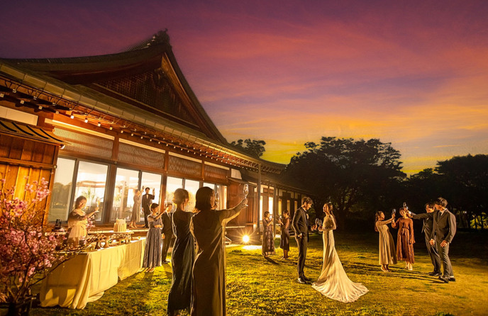 大阪城西の丸庭園Weddingならトキハナ