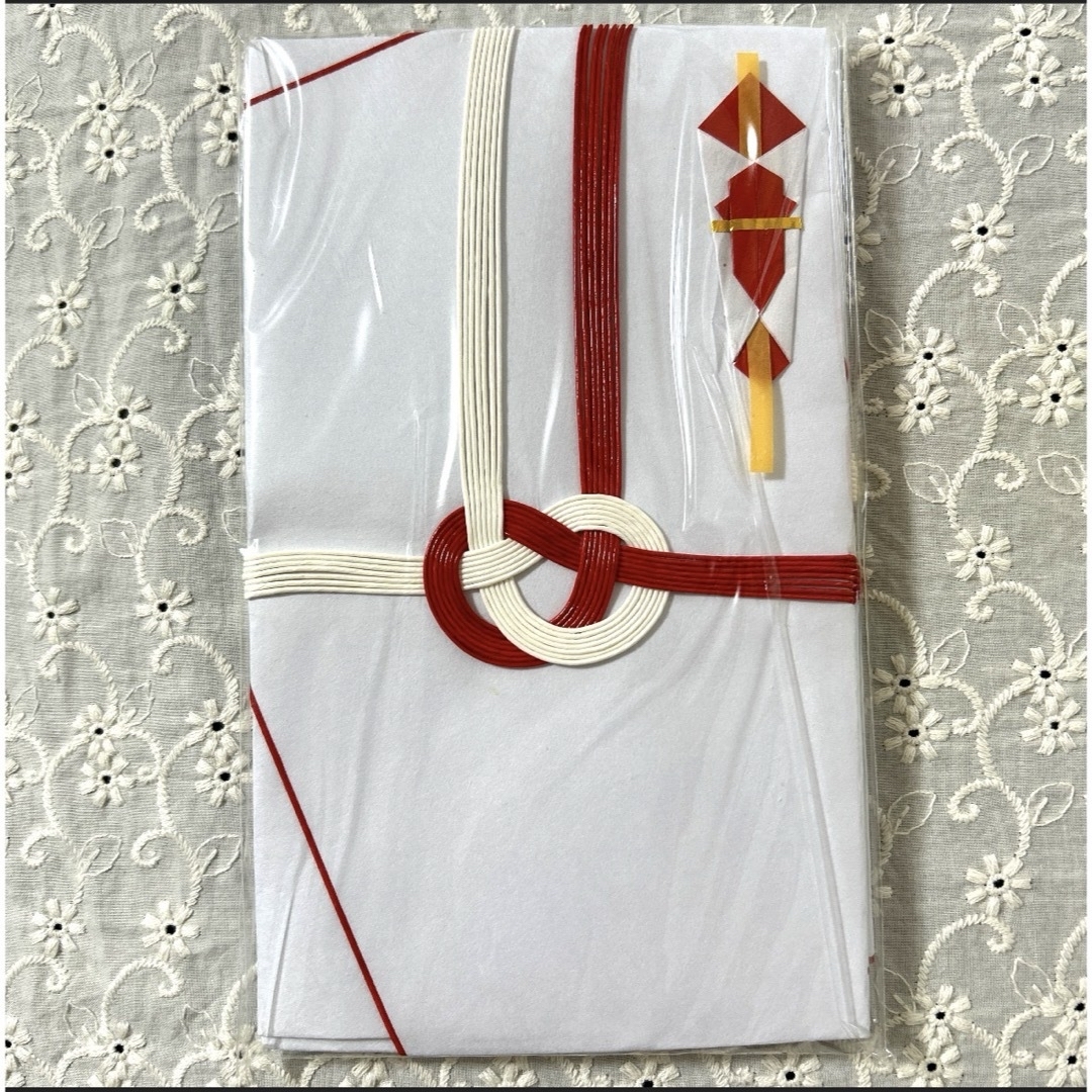 ゆうパケット対応特上のし袋 万型 七本 結切り 無字 奉書紙 縦183mm×横92mm 10枚入品番:5-2796店舗装飾品のササガワ公式オンラインショップ賞状・慶弔・POP・ラッピング用品