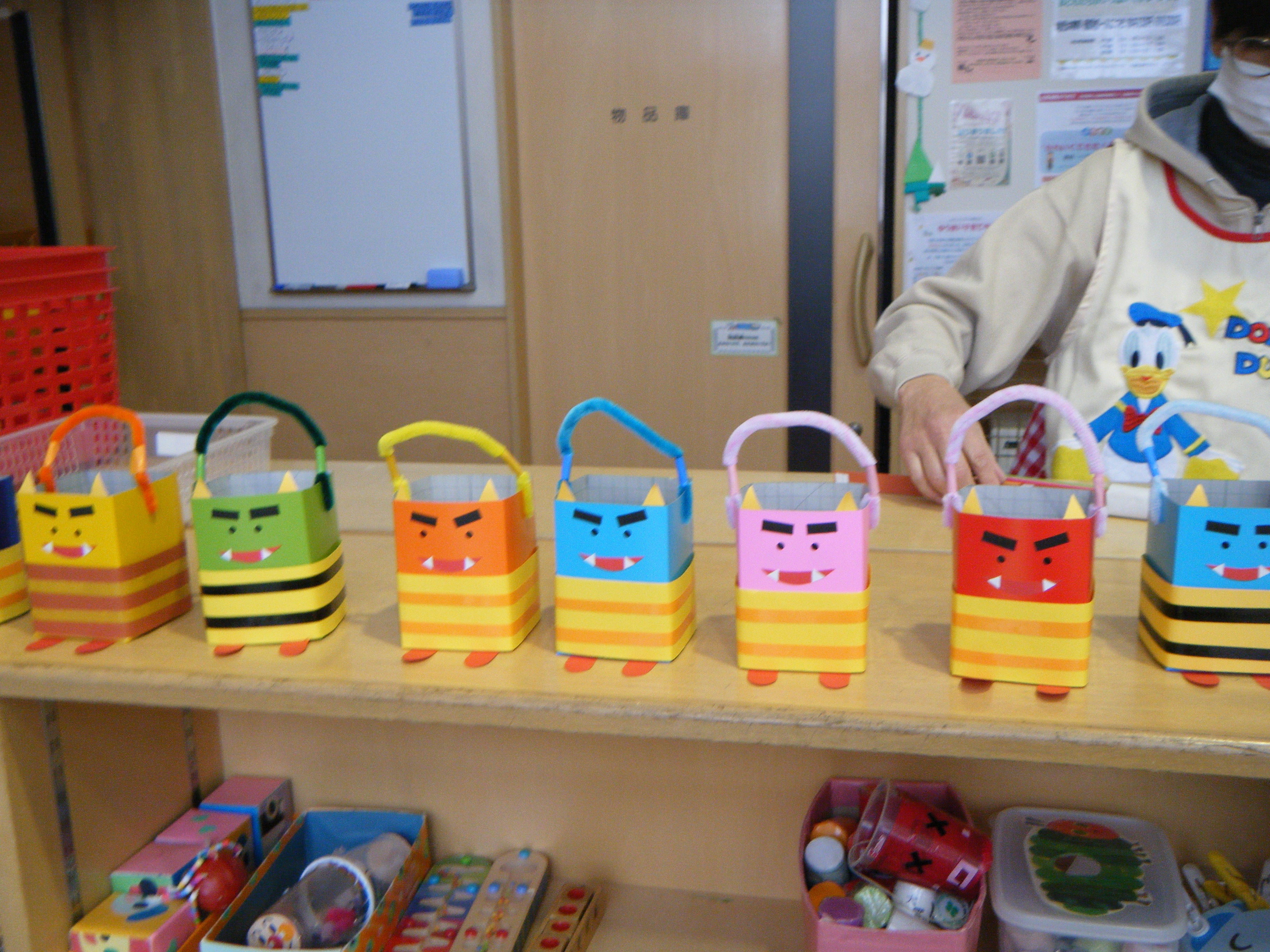 節分の製作に！おに退治ゲーム＆豆まきアイテムみんなの幼児と保育