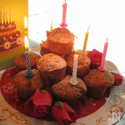 簡単手作り 誕生日カップケーキのレシピお菓子・パン材料・ラッピングの通販 cotta＊コッタ