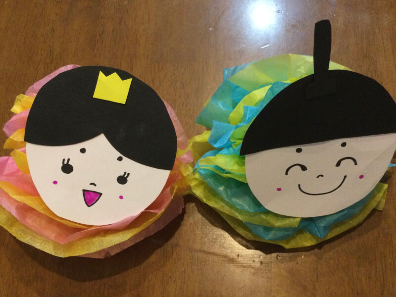 ひなまつり制作: 仙台らぴあ保育園 ブログ