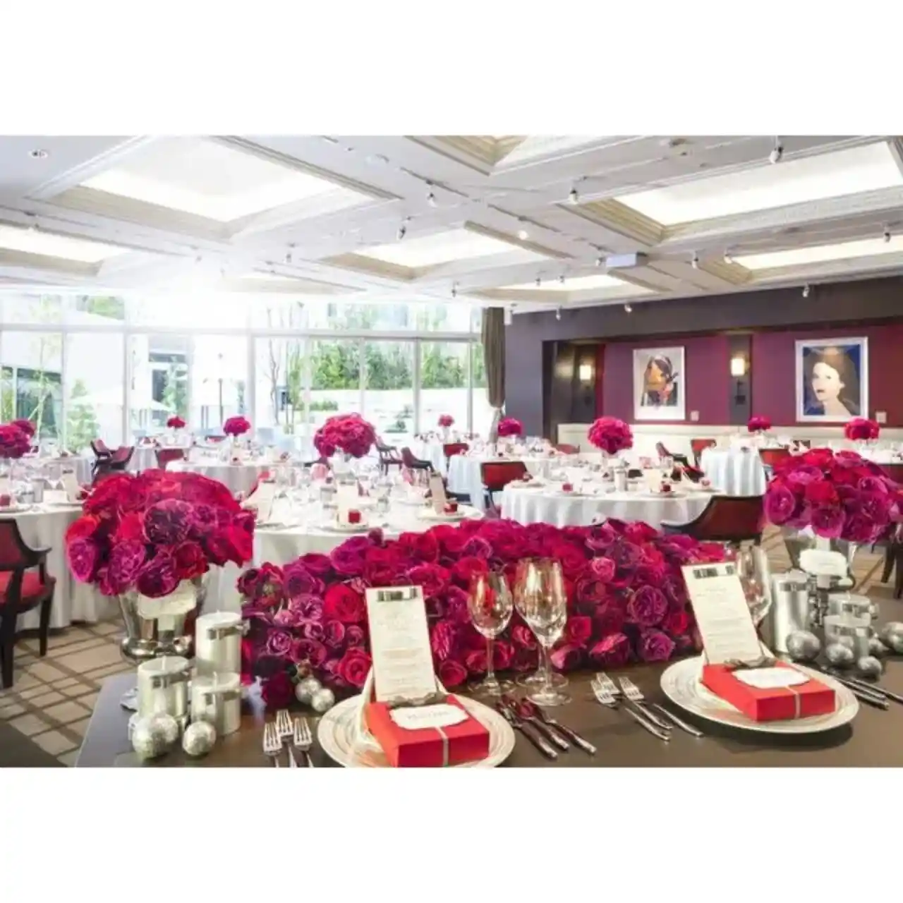 ウェルカムスペース ウェディング 結婚式 パール チュール テーブルクロスの通販 by mm's shopラクマ