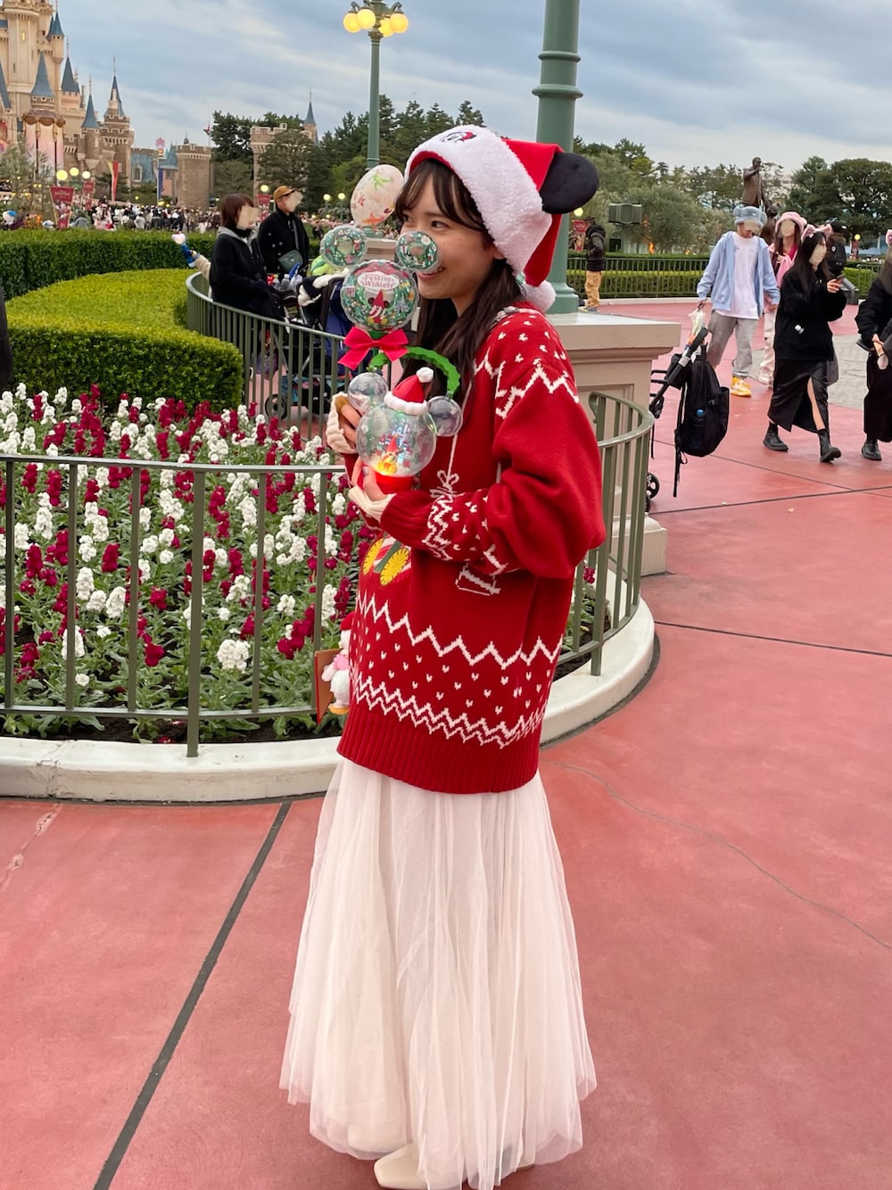 クリスマスコーデ キャステルCASTEL ディズニー情報