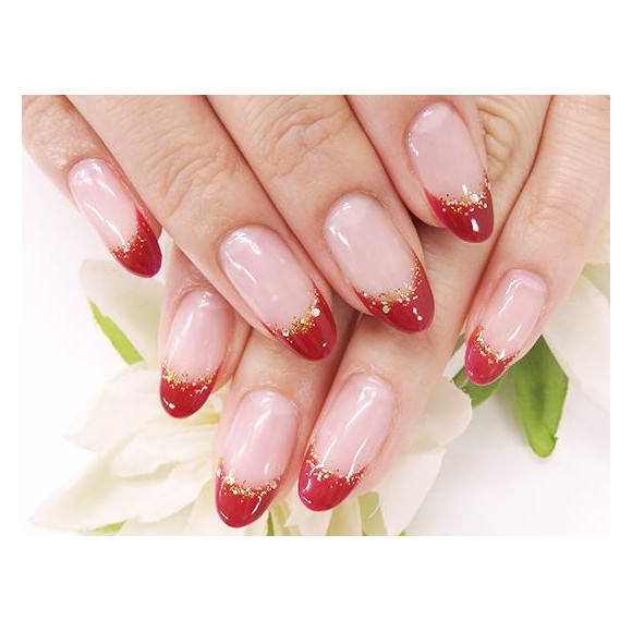 冬 お正月 クリスマス ブライダル ハンド - migel_nailのネイルデザイン No.5882647 ネイルブック