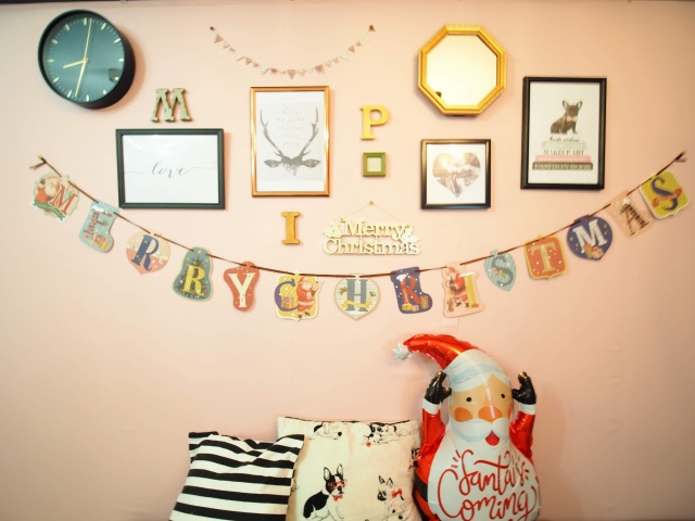 クリスマスパーティーをかわいく飾りつけよう！～手作りガーランドの作り方～