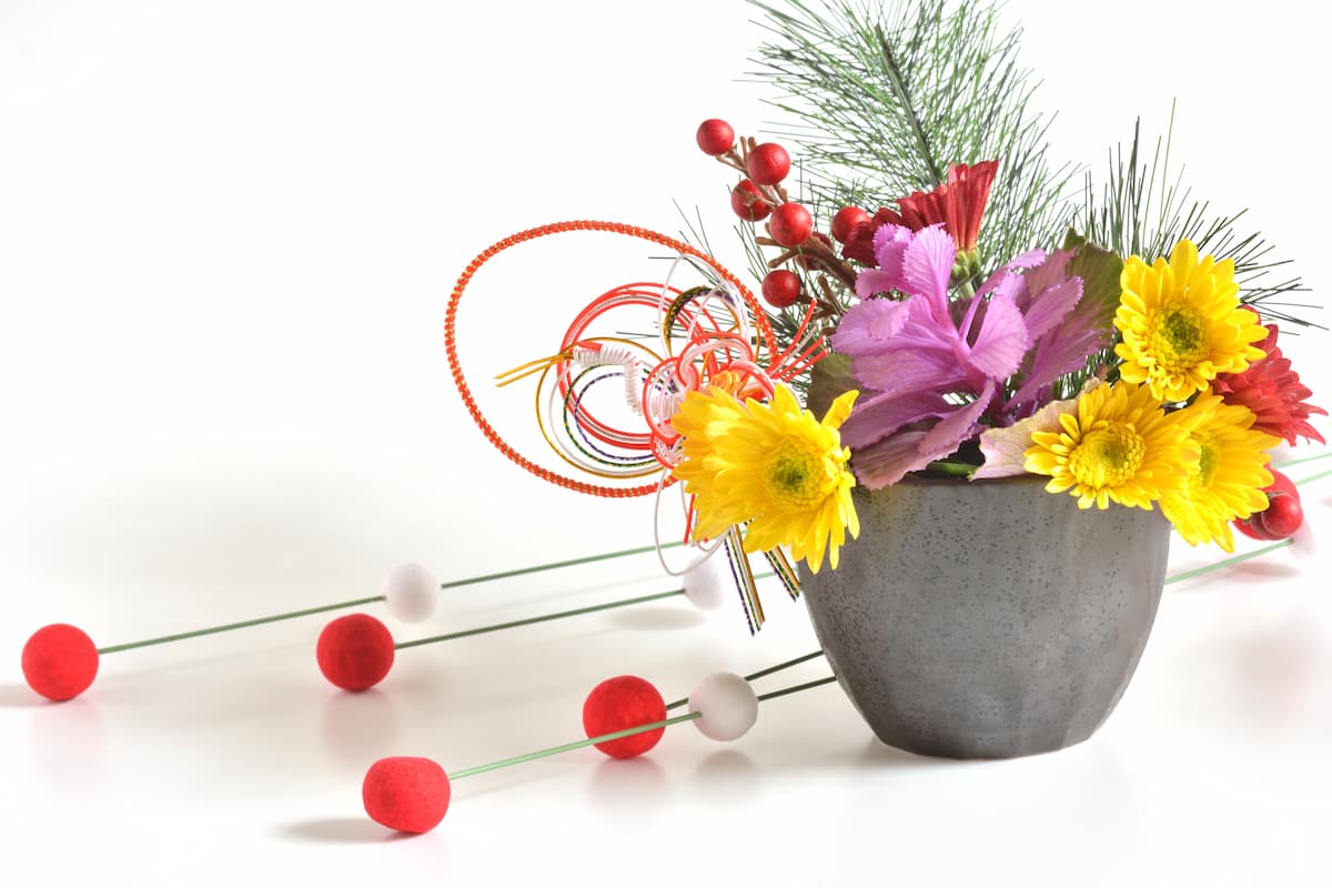 正月の生花の写真・画像素材-Snapmart スナップマート