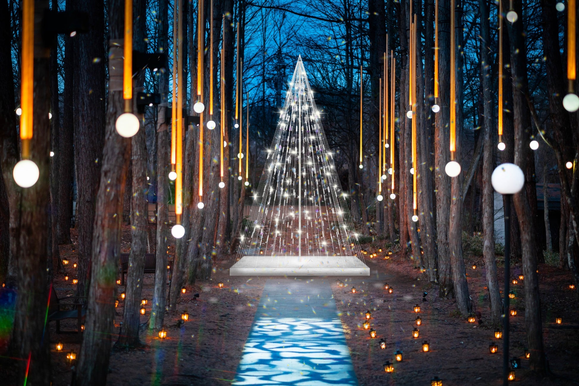 幻想的なキャンドルウエディング星野リゾート 軽井沢ホテルブレストンコートの結婚式