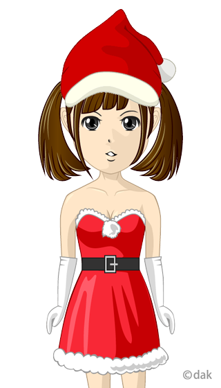 描いてみた オリジナルクリスマスイラスト デジタルイラストメイキング