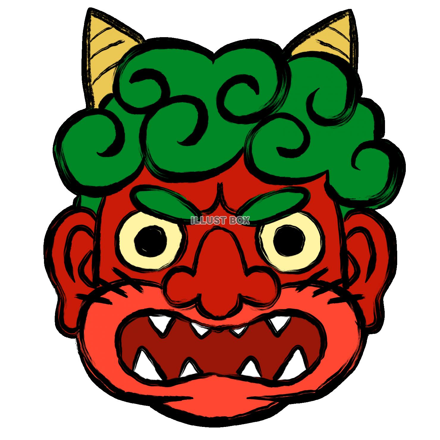 こんなお面が作りたい! 」にこたえるおにのお面世界文化ワンダ