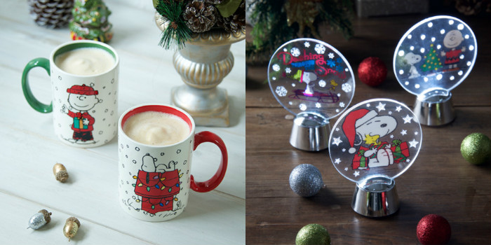 HAPPY HOLIDAYS！！ “GIFT”をテーマにしたクリスマス限定グッズが登場！ - PEANUTS Cafeピーナッツ カフェ原宿・大阪・名古屋・神戸・スヌーピーミュージアム