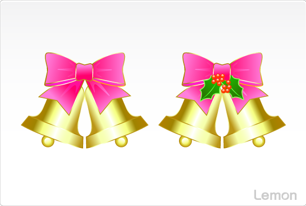 手書きイラスト無料クリスマス ベルイラストダウンロード
